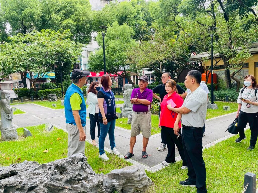 板橋柏壽公園增設遊具會勘