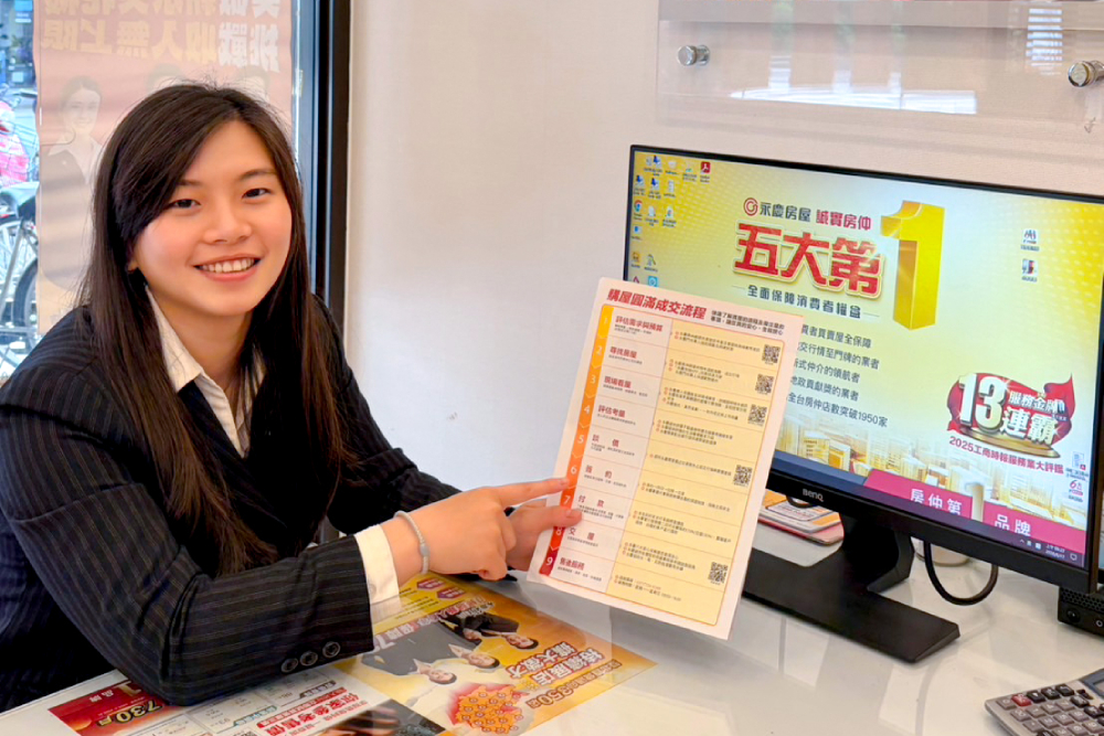 時隔多年再續前緣 永慶房屋唐國豪、宋芸霈團隊服務兩代人獲五星好評 215 cnews207260629a02