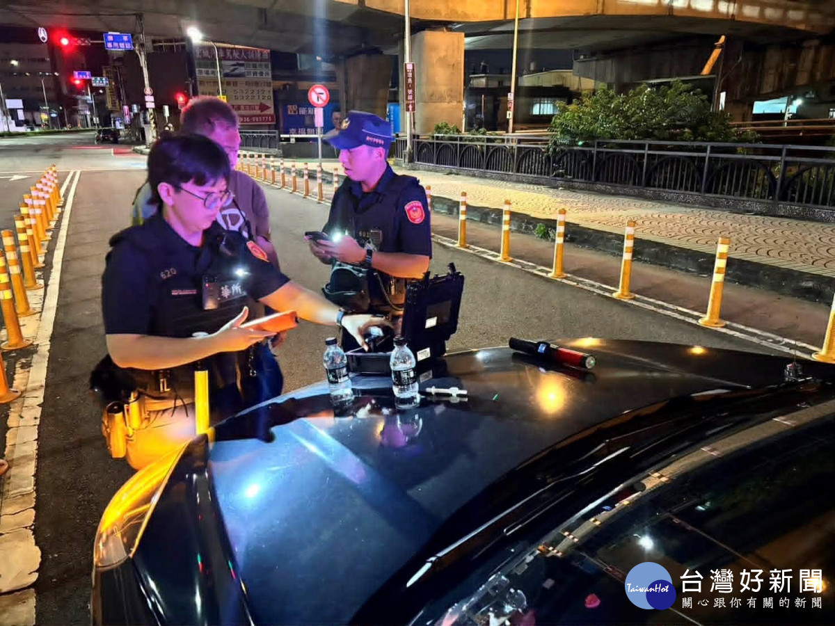 竹市警提升執法作為，全面遏止酒/毒駕違法行為，向不法者宣示絕對使竹市成為毒駕與酒駕禁地。