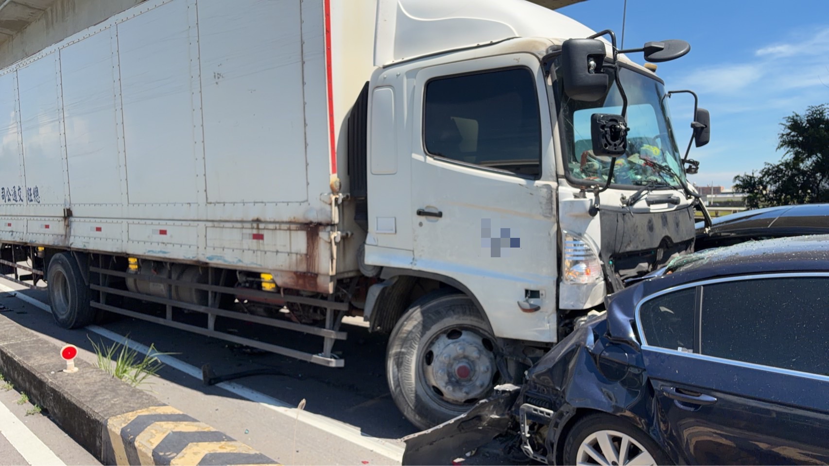 台中龍井5車事故釀6人受傷 向上路八段一度影響交通全數送醫