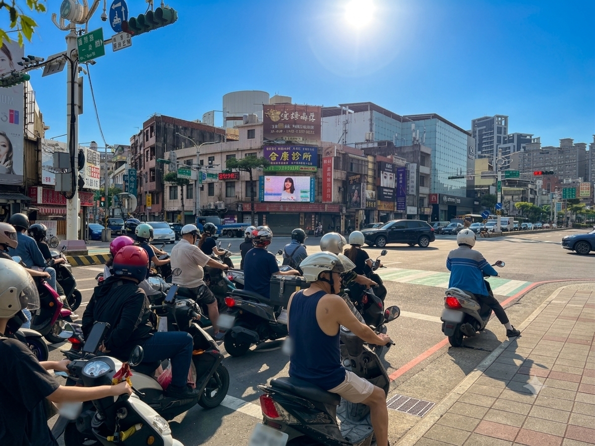 夏季限定!桃園7/1起254處路口縮短紅燈秒數 避免騎士曝曬 99wre 2