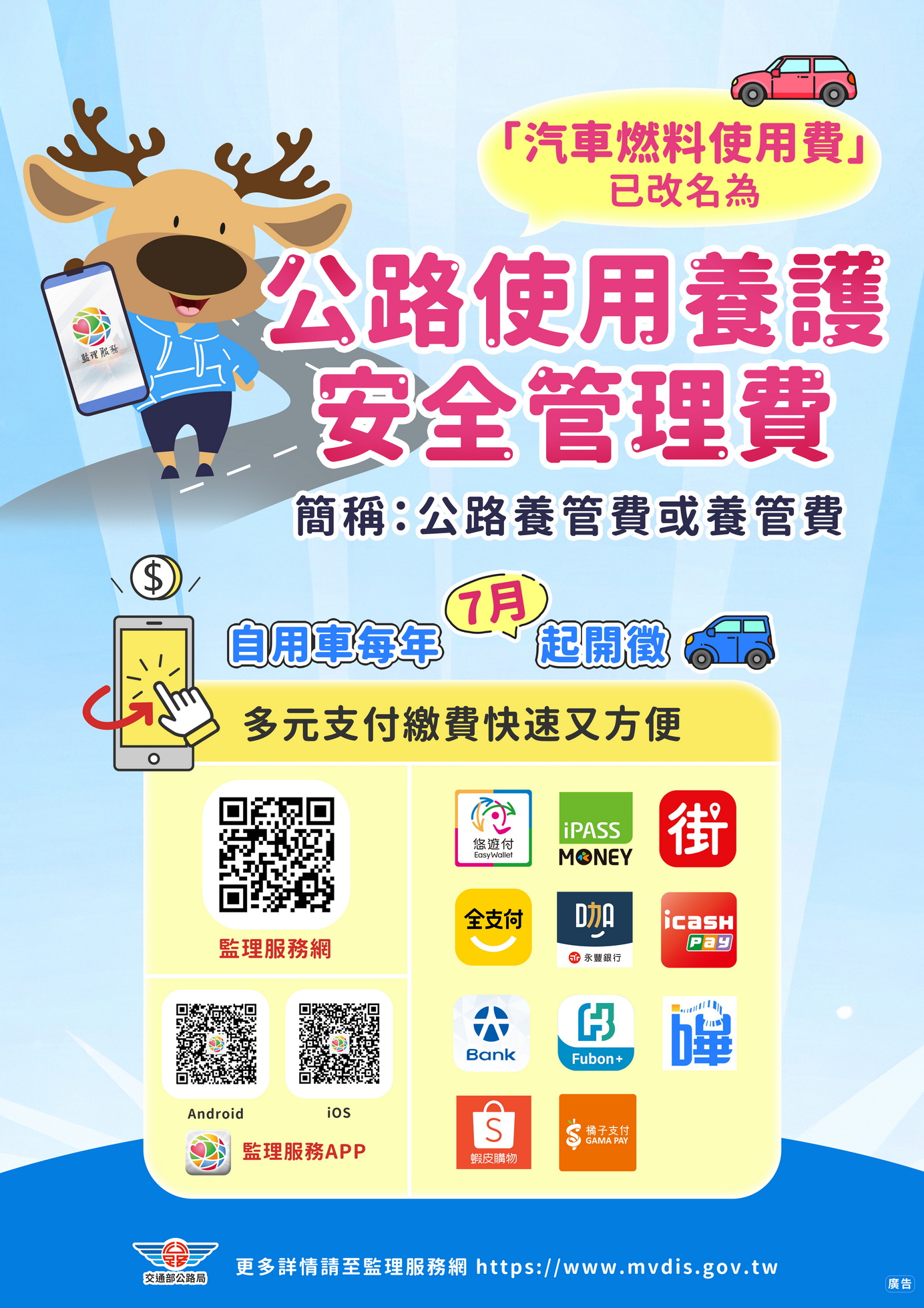 66年汽燃費走入歷史！「公路養管費」7月全面上路 - https://www.watchmedia01.com