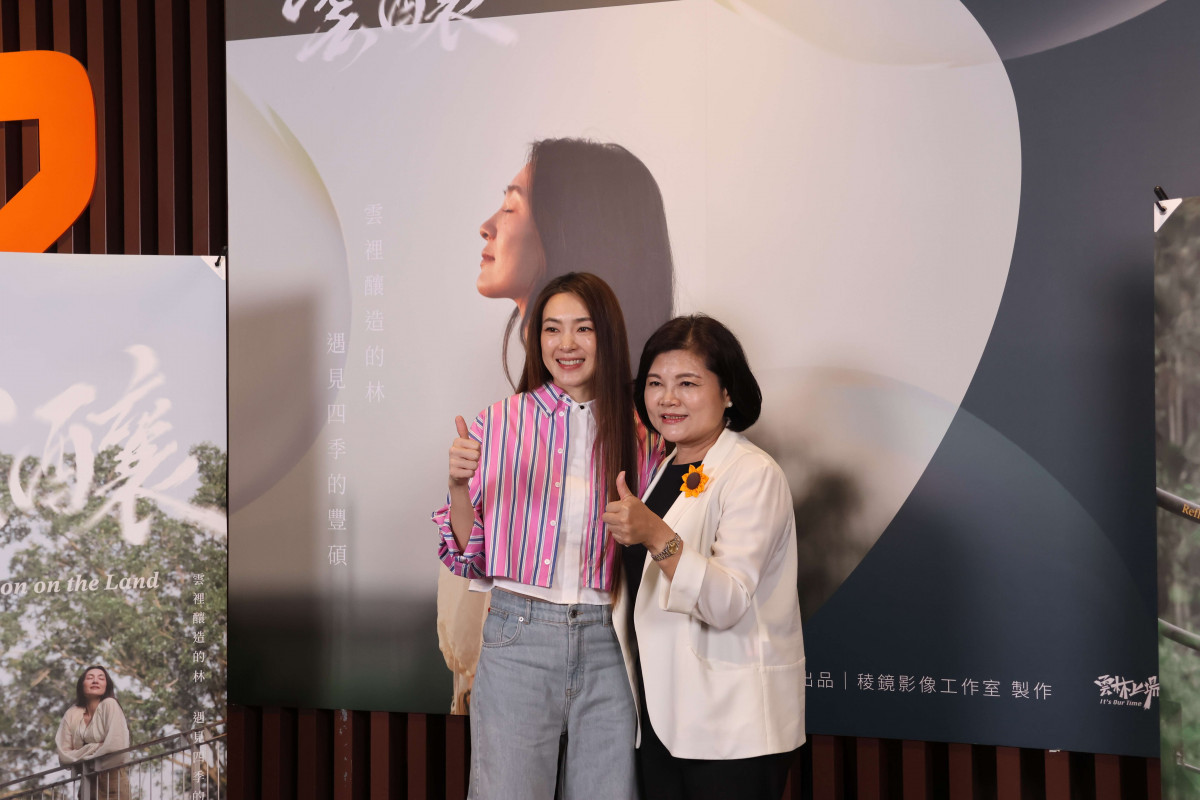 雲林縣文化觀光宣傳影片《雲釀》特別邀請到出生於雲林的知名演員曾珮瑜擔任女主角/縣府提供