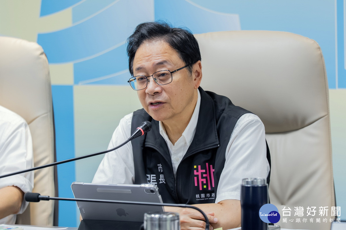 桃園市長張善政。<br /><br />