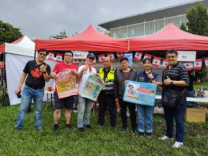 加拿大國慶日 中正二警守護園區安全 宣導反毒 反人口販運 58 MEITU 20260701 111328733