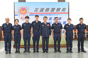 原住民之光 花蓮警3位原民同仁榮升第六序列 6月局務會報表揚績優 激勵士氣 49 %E4%BA%8C 2