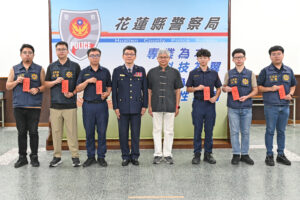 原住民之光 花蓮警3位原民同仁榮升第六序列 6月局務會報表揚績優 激勵士氣 53 %E5%85%AD 1
