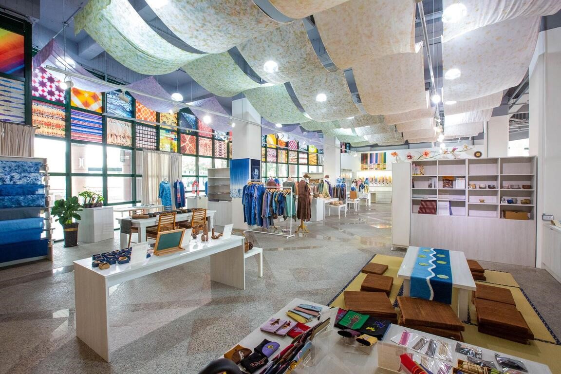 ▲台中市纖維工藝博物館推出特展。(圖/記者顏淑娟翻攝)