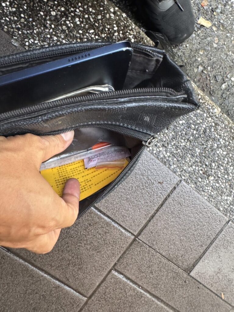 警方查緝竊盜案順帶查獲毒品及通緝。（圖／記者薛秀蓮 翻攝)