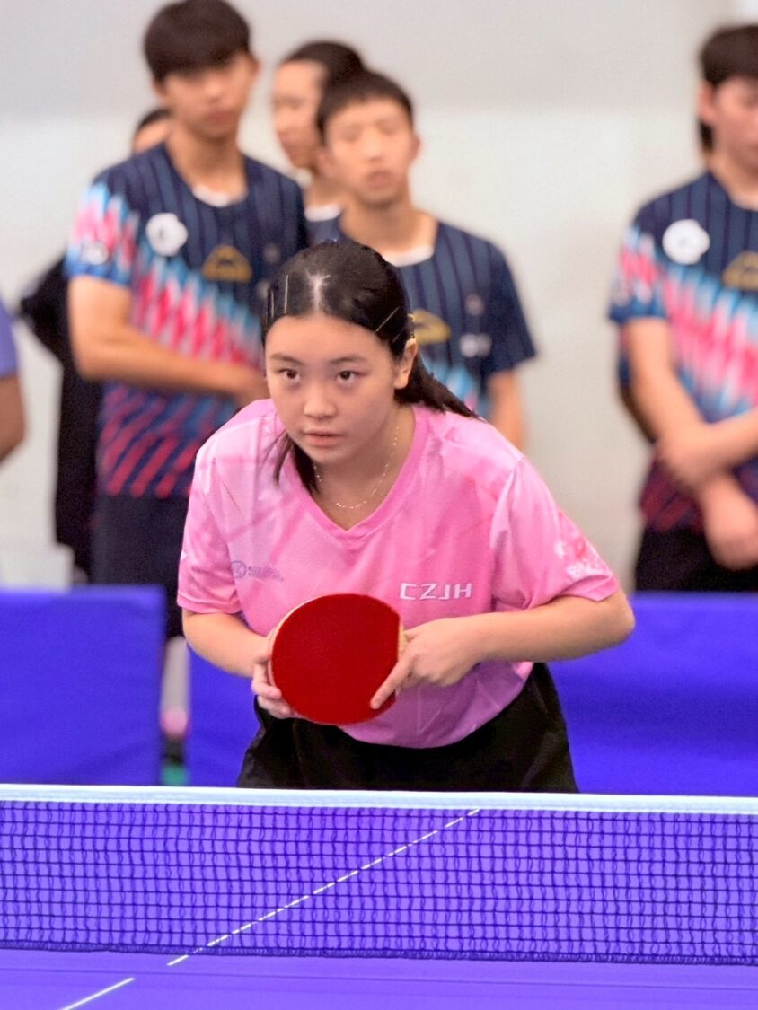 ▲U11世界排名19名王宥晴也參與比賽。（照片／王士豪提供）