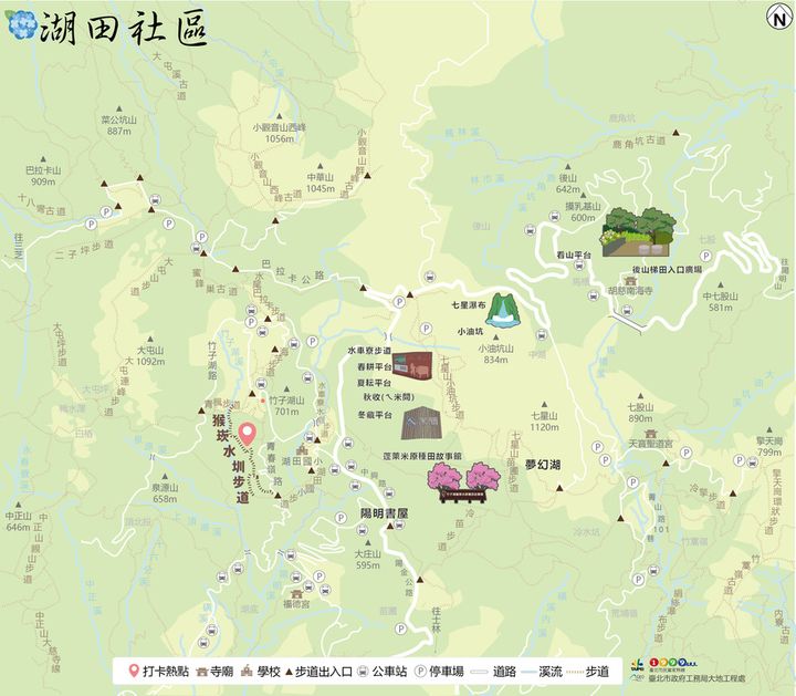 漫遊陽明山新秘境 竹子湖猴崁水圳步道自然之旅