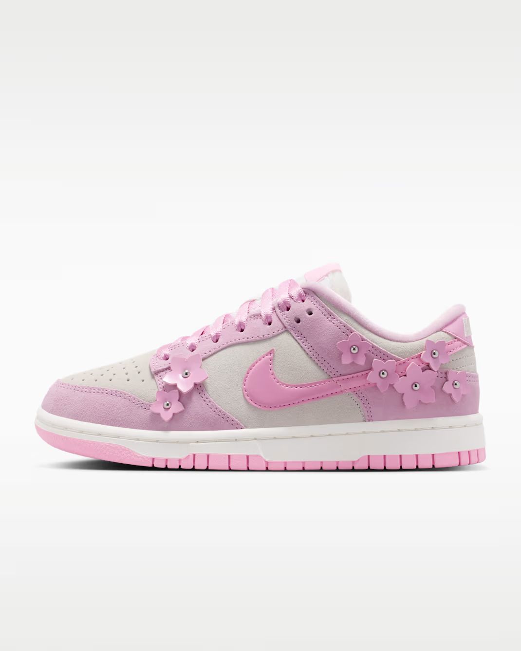 粉色Dunk太可愛! Nike「Pink Rise」立體花設計讓所有少女心都爆發