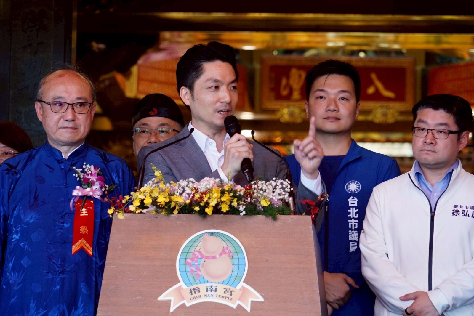 蔣萬安戰力滿點同台沈伯洋　喊話賴清德「蒼生為念、拒絕仇恨對立」 267