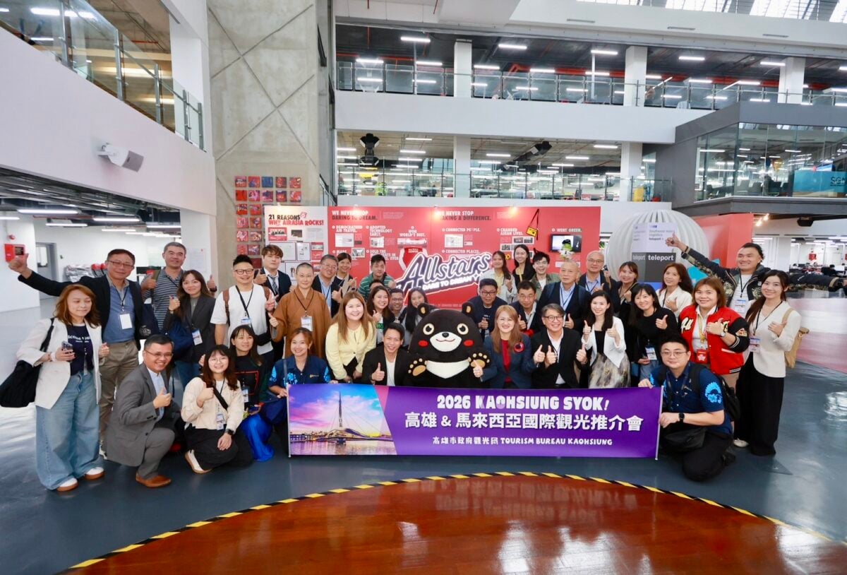 ▲高雄國際觀光隊拜會AirAsia亞洲航空RedQ總部