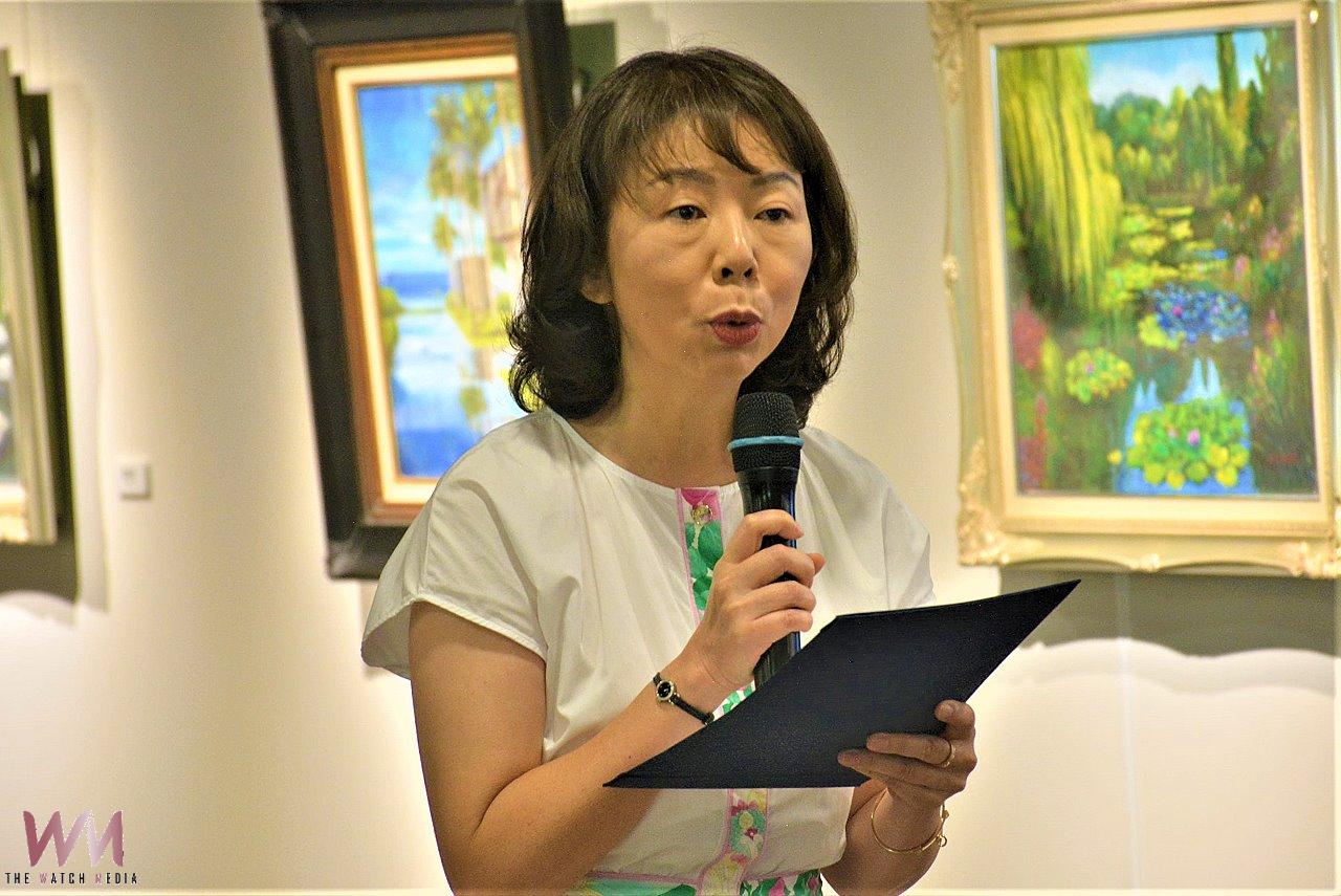 終身學習典範 70歲素人畫家陳趙美重嘉基開展 - https://www.watchmedia01.com