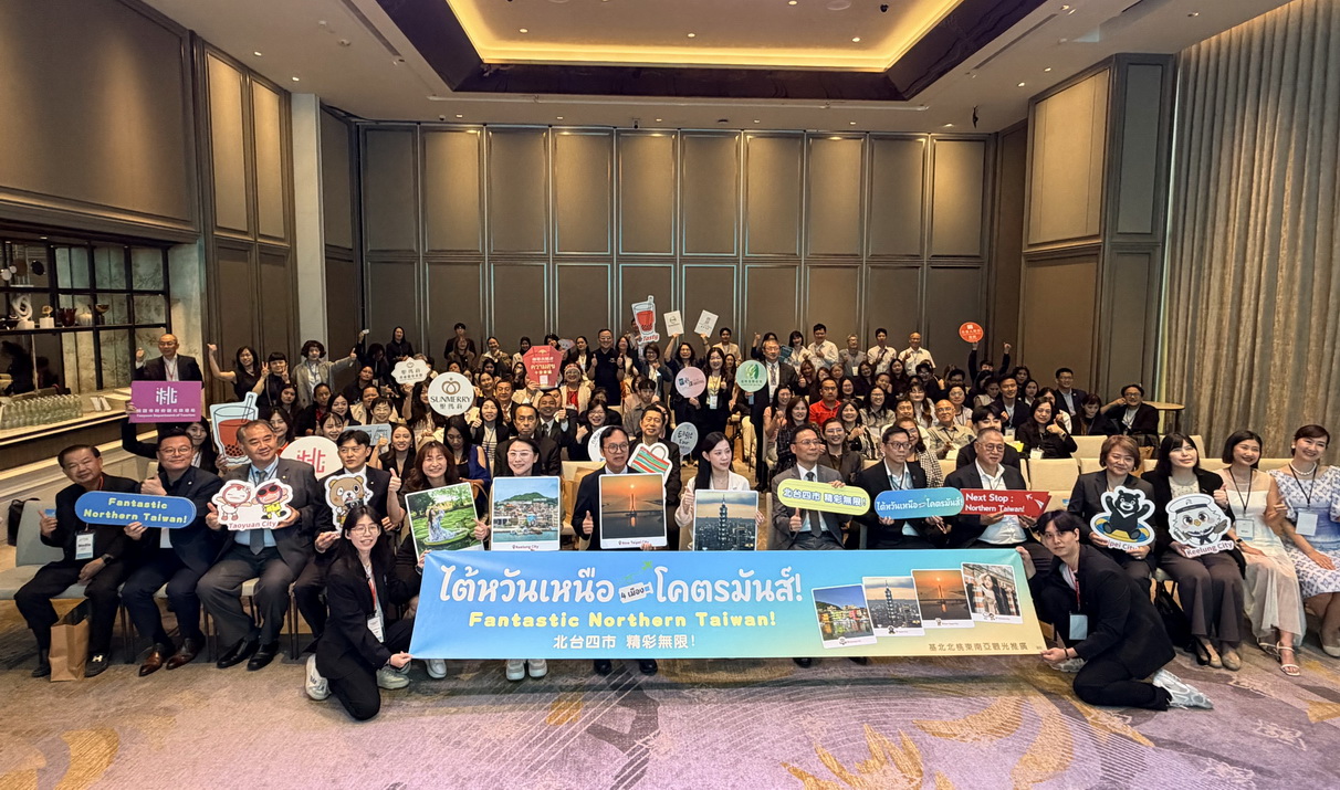 桃園聯手基北北深耕泰國觀光 嘟嘟車彩繪穿梭曼谷街頭