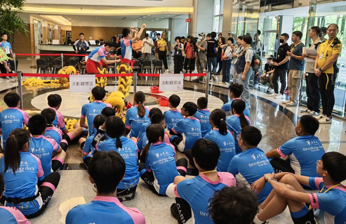 第14屆「台灣單車天使公益圓夢之旅」小勇士們整裝待發。