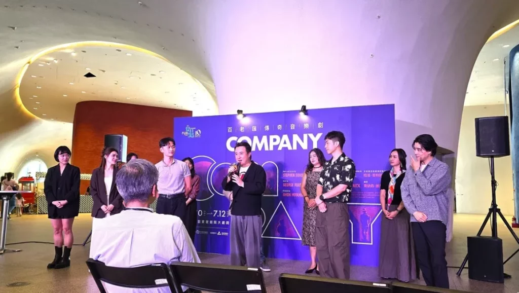 在記者會中，出席的11位演員不僅獻唱，還分享了排練過程的挑戰與感動，並呼籲觀眾把握僅有的四場演出機會。（圖/陳惠玲攝影）