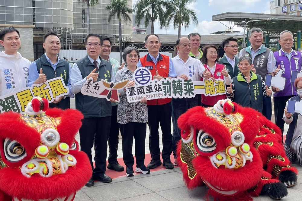 內政部2.9億改善台南車站人車交織　劉世芳：古都嶄新門戶116年底完工 241