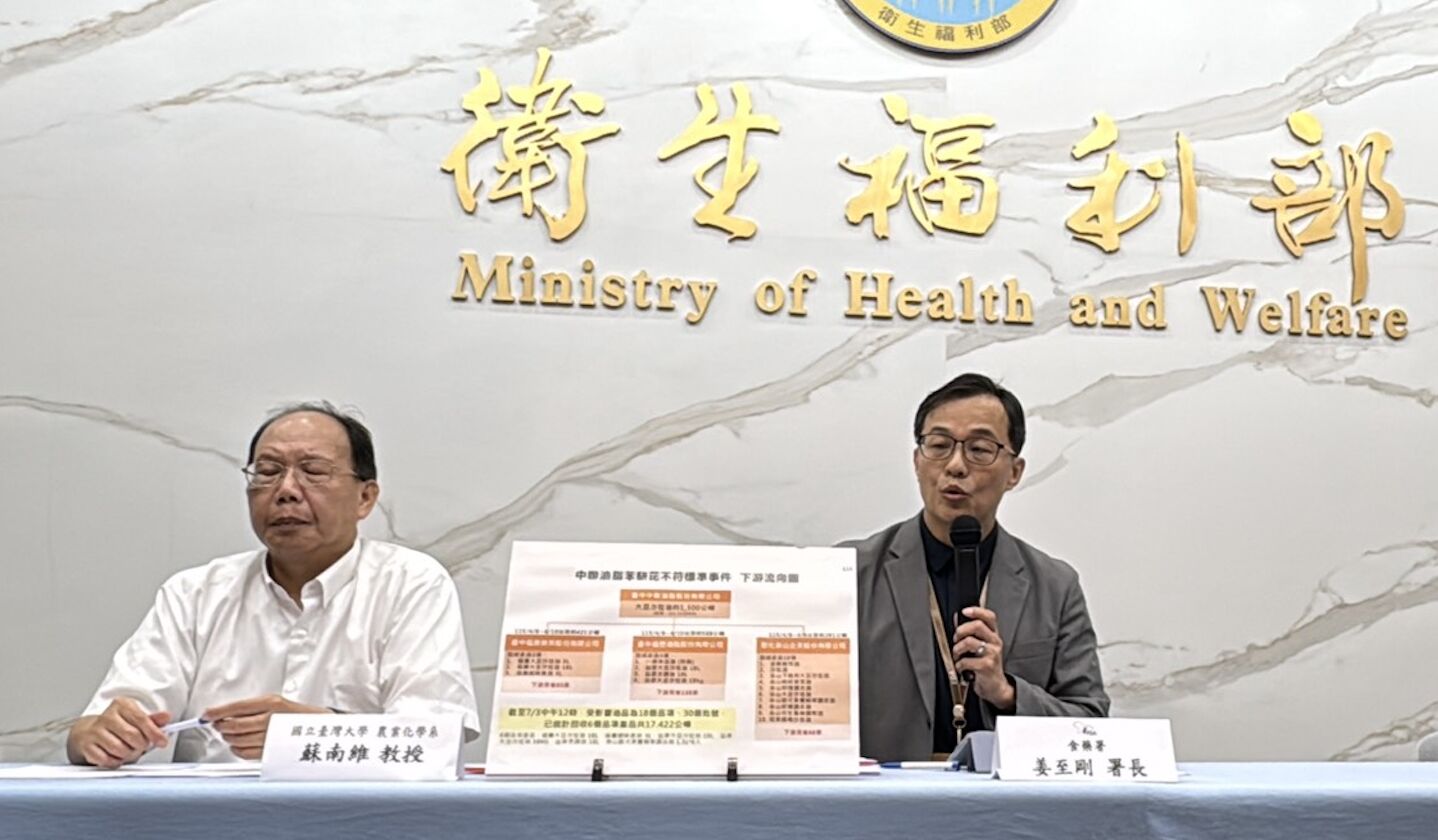 致癌物沙拉油怎合格出廠? 食藥署長曝「驗3次數字都不一樣」 206 致癌物沙拉油怎合格出廠? 食藥署長曝「驗3次數字都不一樣」 205