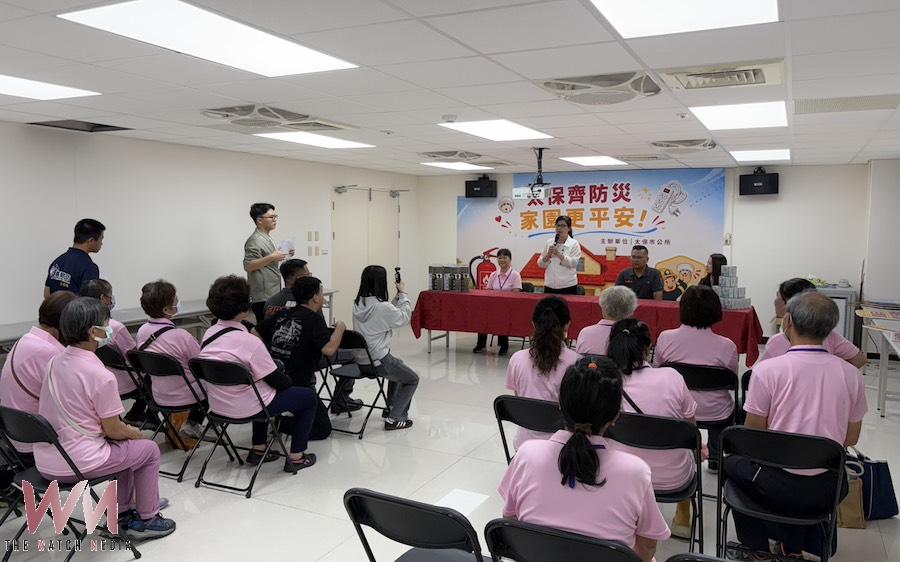 太保市長鄭淑分為提升太保市長輩居家安全,降低住宅火災及用電意外風險,打造更安心的生活環境。(圖/記者陳惲朋攝)