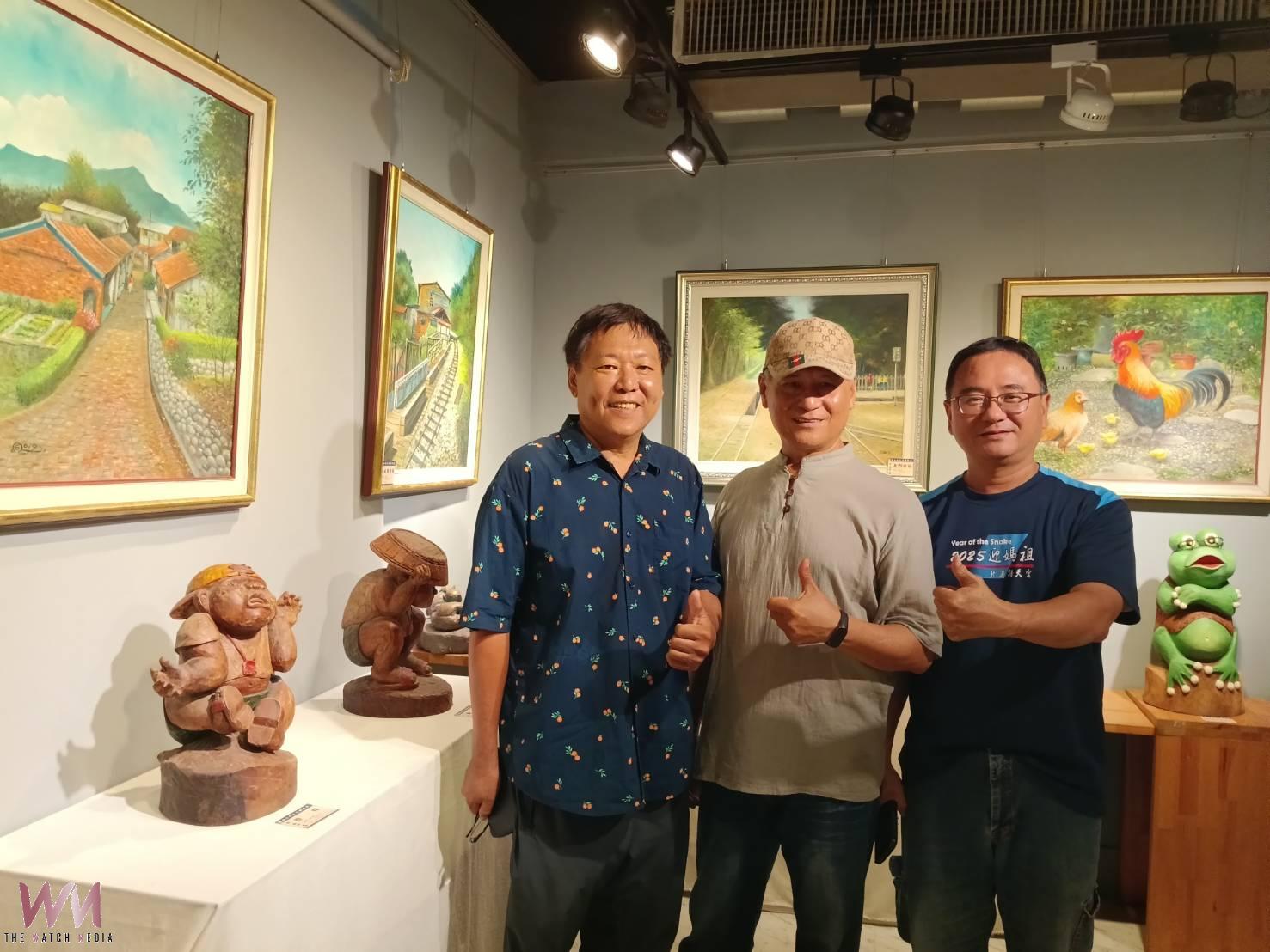 （有影片）／從建築透視到雕塑人生 藝術創作家蔡錦同個人創作展 - https://www.watchmedia01.com