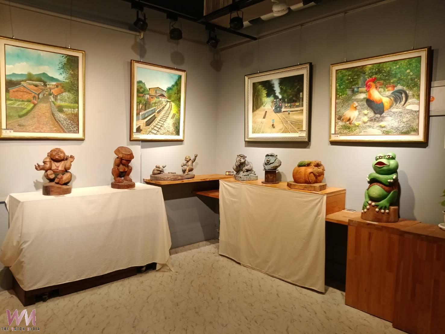 （有影片）／從建築透視到雕塑人生 藝術創作家蔡錦同個人創作展 - https://www.watchmedia01.com
