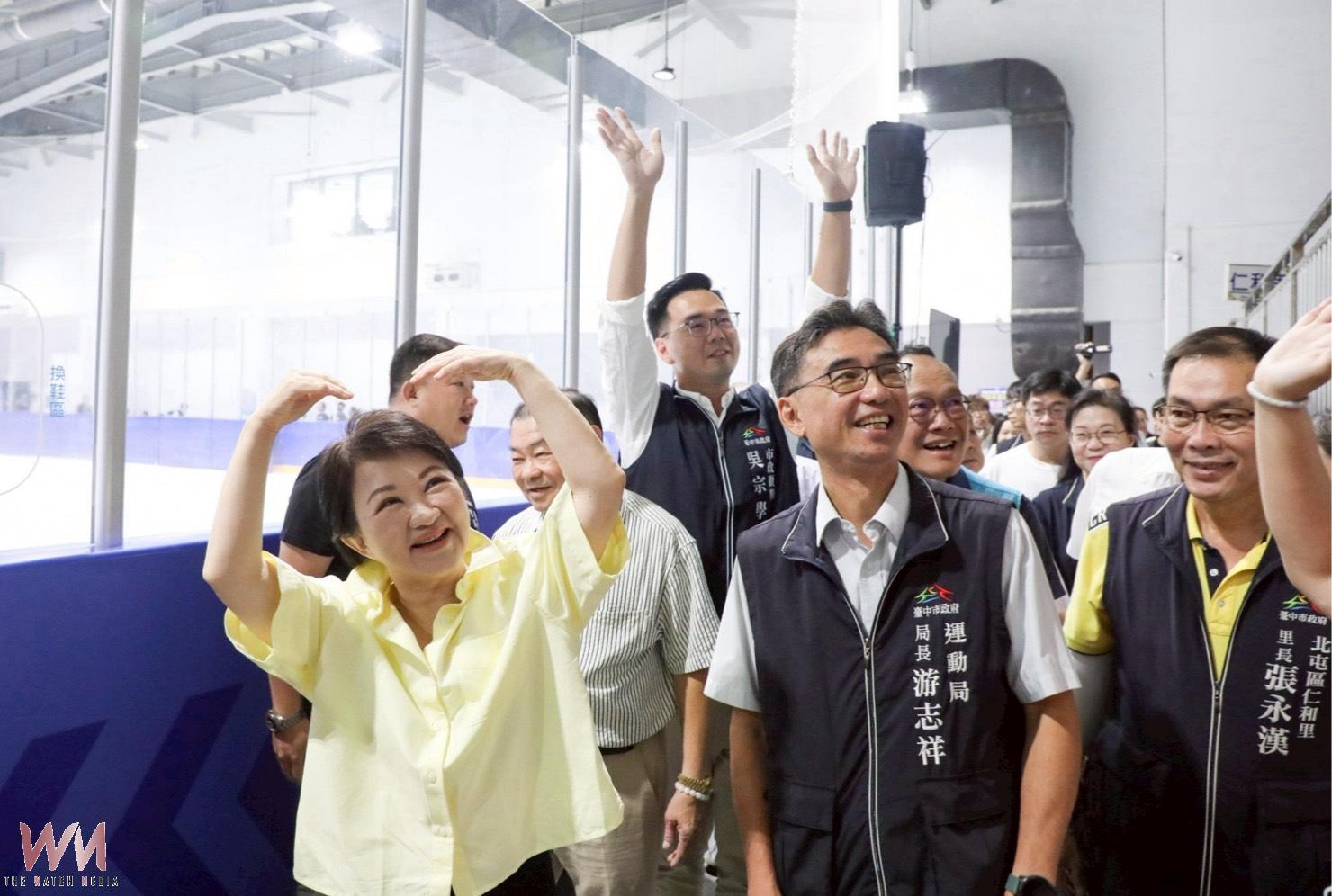 斥資9.1億 北屯國民暨兒童運動中心啟用 盧秀燕:桃園以南最大滑冰場在台中 - https://www.watchmedia01.com