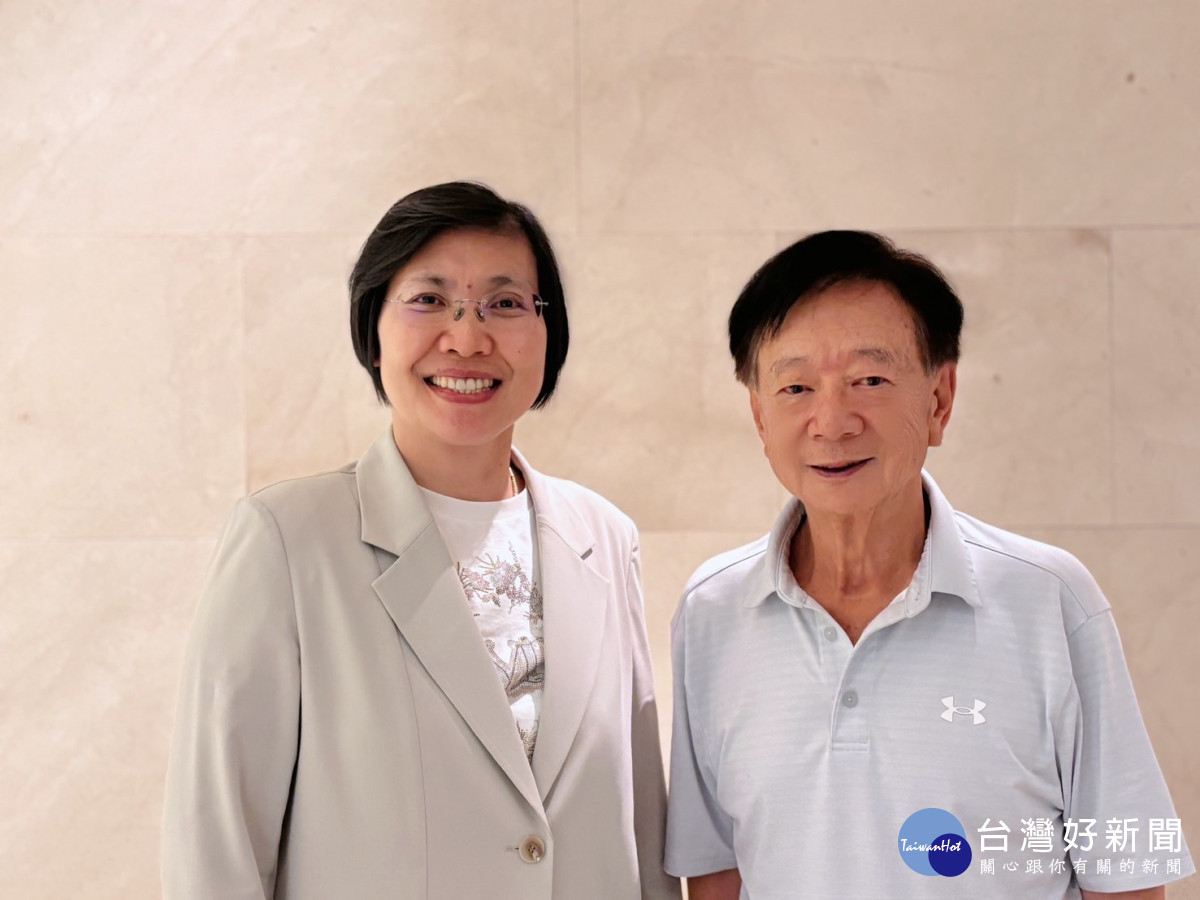 徐欣瑩縣政請益之旅，拜訪聯電榮譽副董事長宣明智。