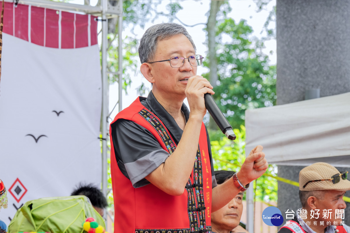 王副市長致詞。<br /><br /> <br /><br />