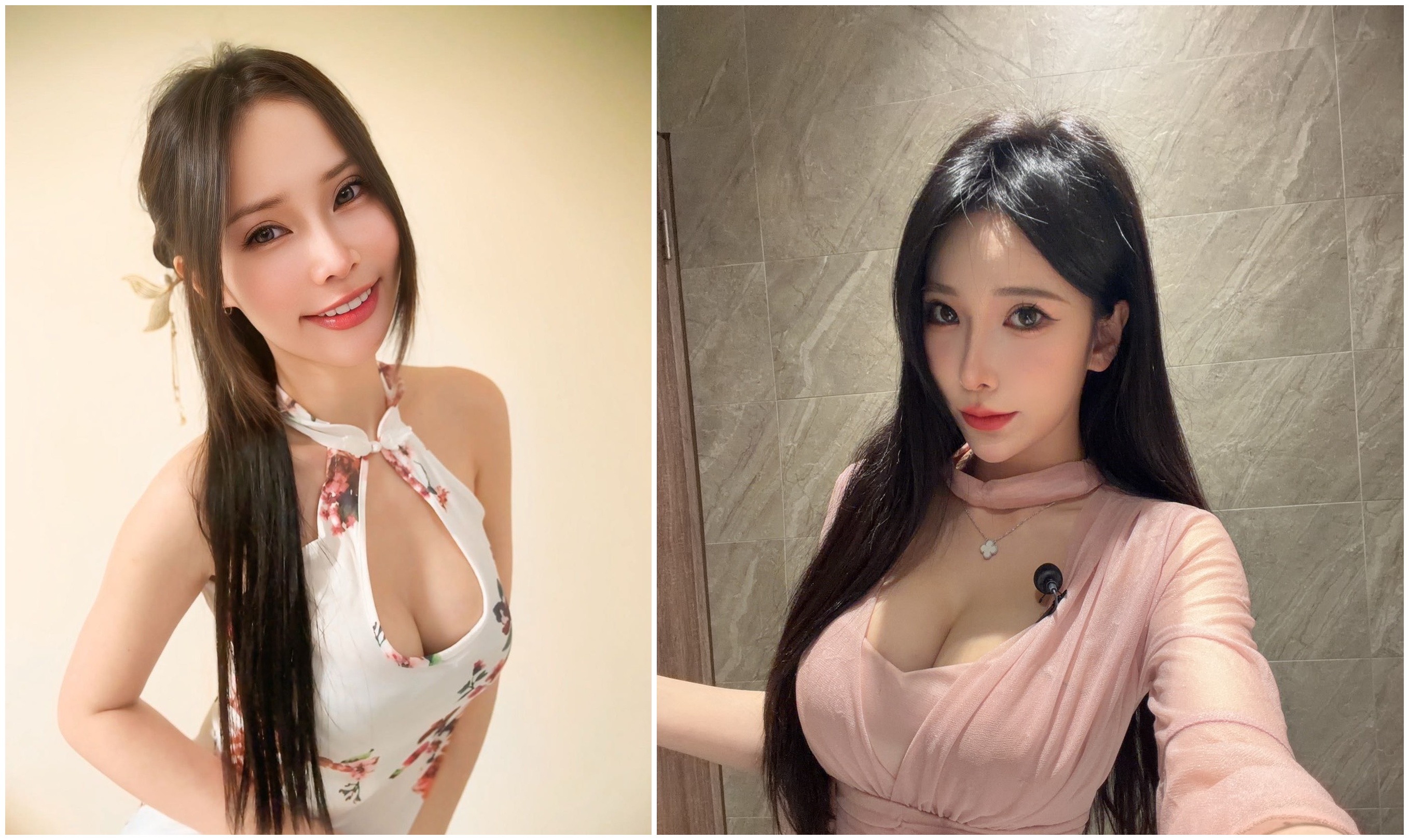 網紅KK桃子（左）、Yunas（右）將於世足賽期間接力，陪球迷見證每場精彩對決。（圖／SWAG提供）