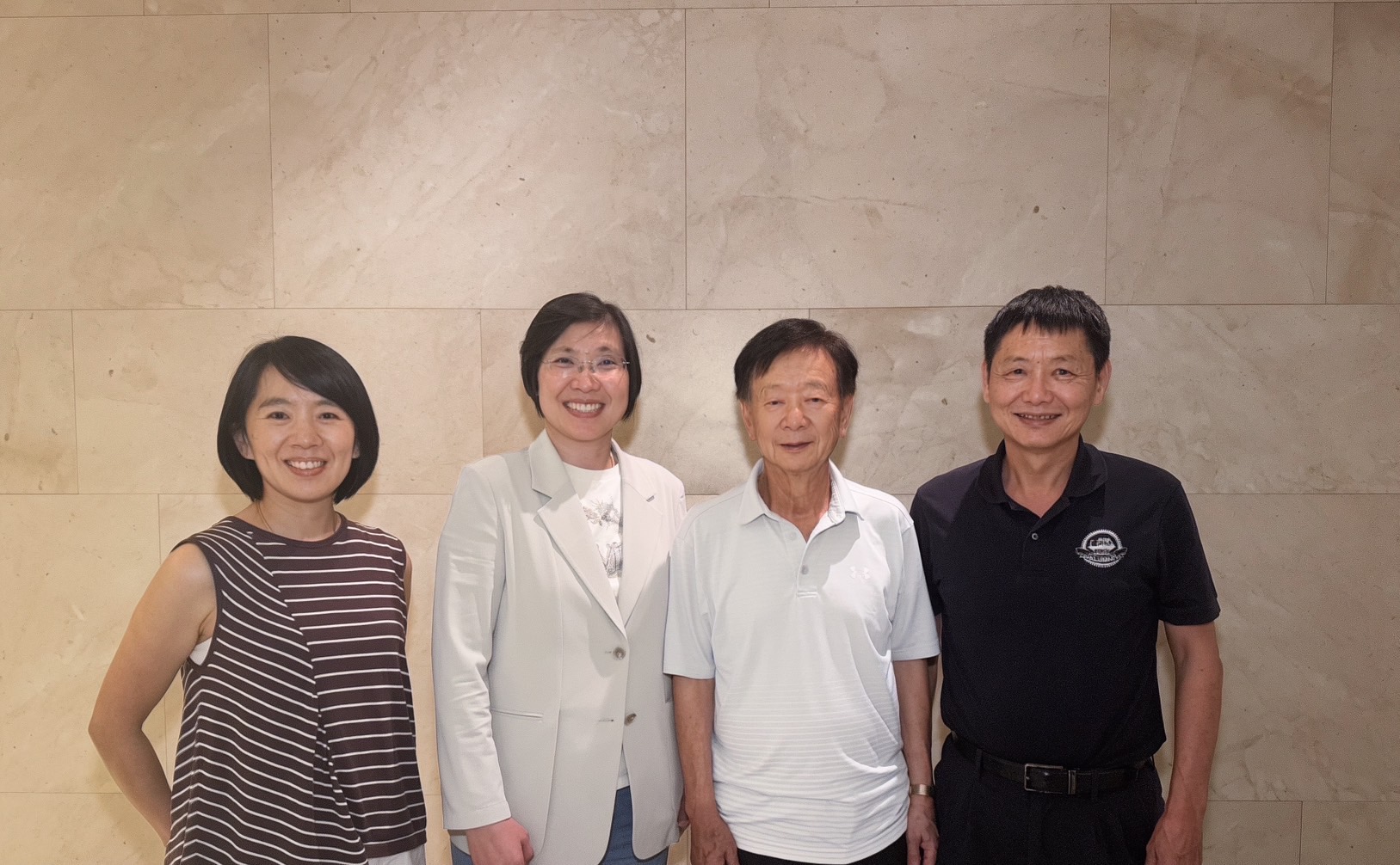 徐欣瑩拜會科技大老宣明智 拋出「AI科技落地 百工百業加值」施政藍圖