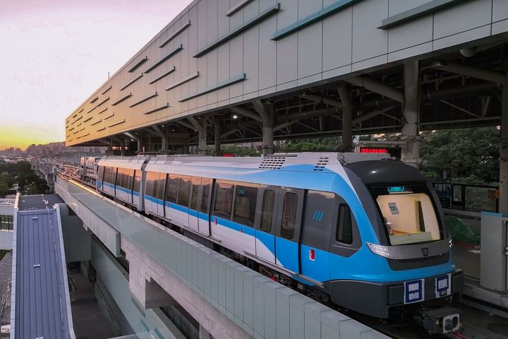 捷運「三鶯線」正式通車。 圖:新北市政府捷運工程局/提供