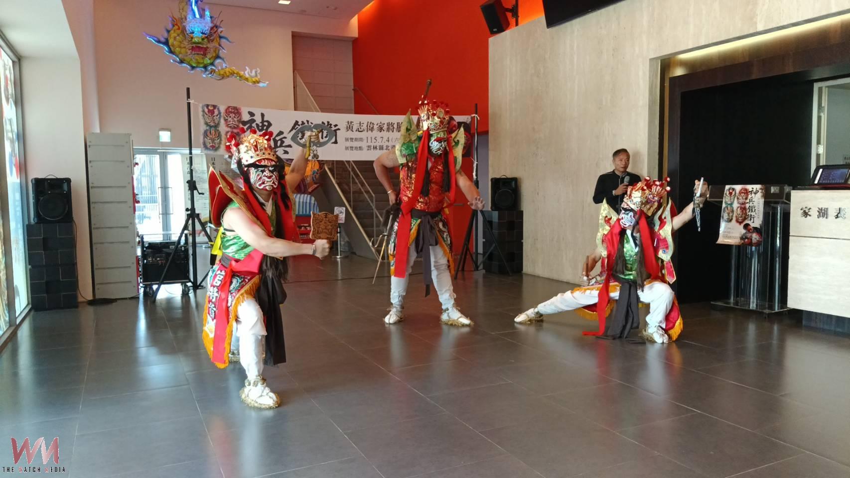 「神兵鐵衛」黃志偉家將臉譜展 北港文化中心展現八家將文化藝術之美 - https://www.watchmedia01.com