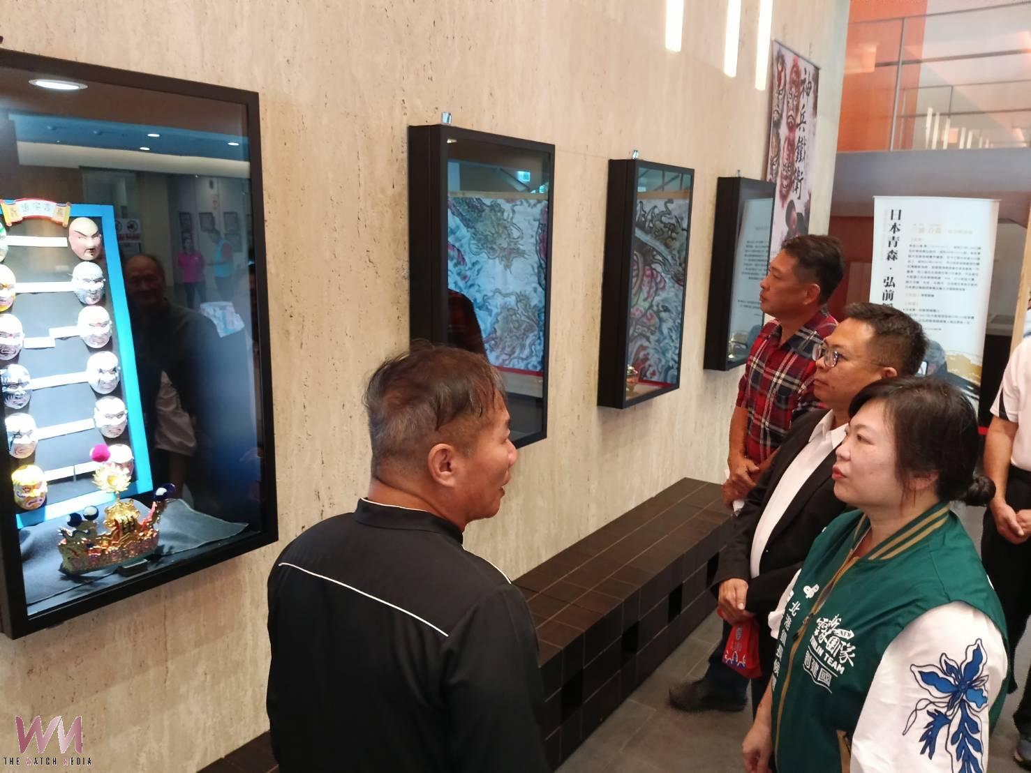 「神兵鐵衛」黃志偉家將臉譜展 北港文化中心展現八家將文化藝術之美 - https://www.watchmedia01.com