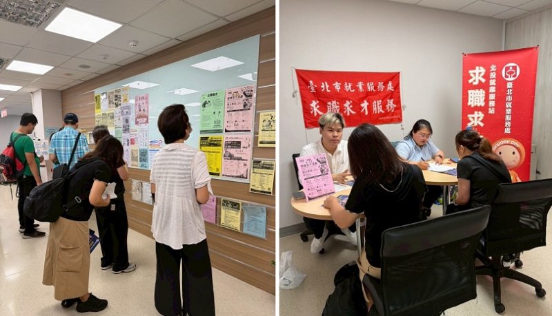 暑假打工、轉職一次看！北市30家企業釋931職缺　月薪最高7萬元、時薪最高470元