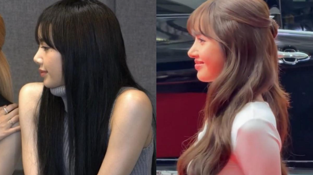 Lisa被懷疑鼻子整形。(圖/翻攝X)