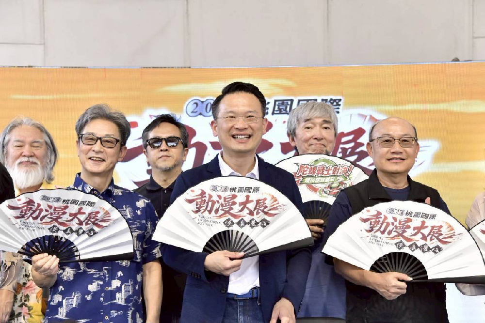 桃園國際動漫大展登場 蘇俊賓:漫畫家可以帶給世界很大影響力 238 桃園國際動漫大展登場 蘇俊賓:漫畫家可以帶給世界很大影響力 237