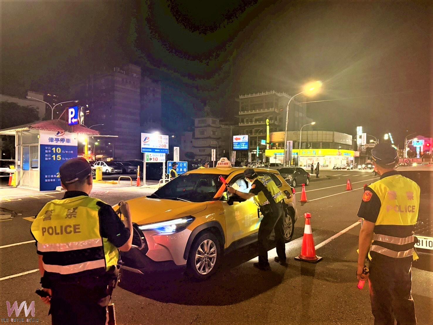 酒毒駕零容忍 嘉市警聯合保五動員90警強力路檢 - https://www.watchmedia01.com