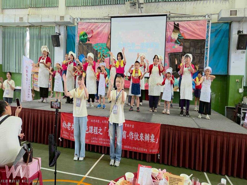阿公阿嬤攜手孫辦桌上菜 明倫非營利幼兒園幼老共融新典範 - https://www.watchmedia01.com