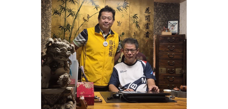 左楠選區市議員參選人薛兆基拜會高雄市幼托職業工會理事長郭豐仁 請益托育政策倡議建立完整保母支持體系