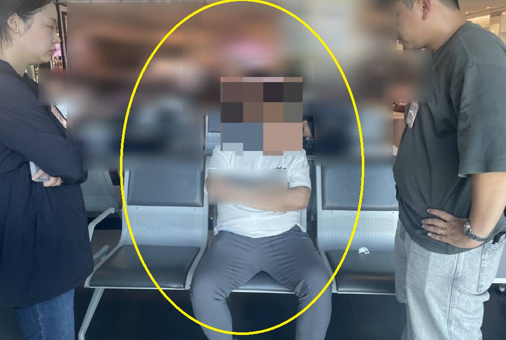 講師矢板明夫被尾隨攻擊 警台中機場逮企圖離境的33歲男 208 cnews204260706a09