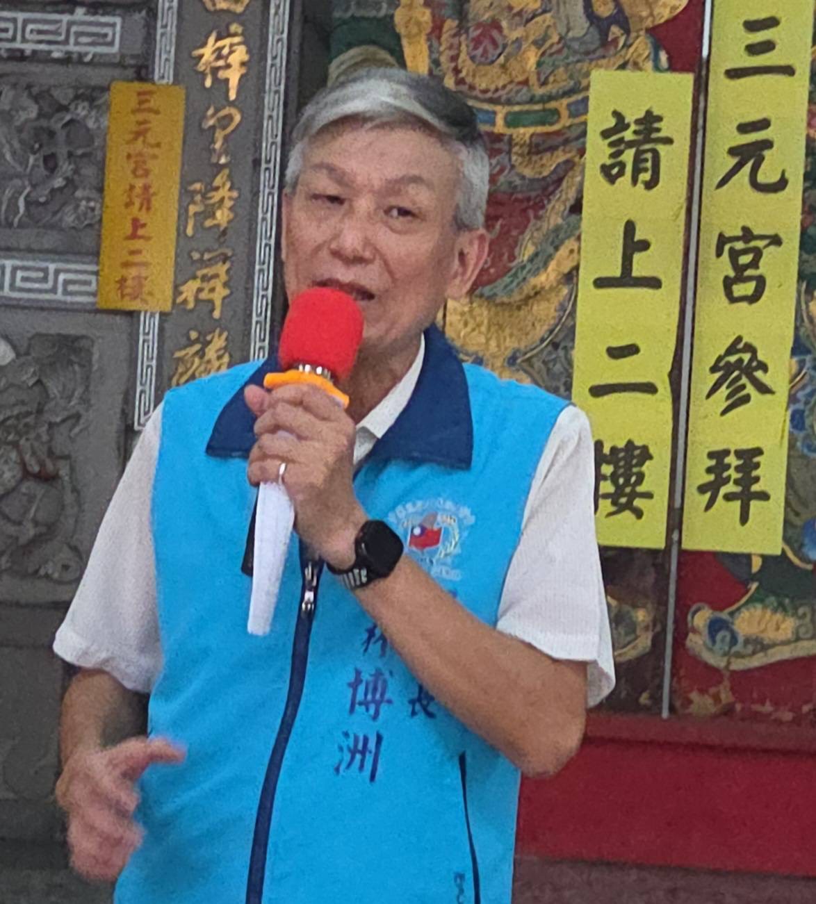 開幕式博洲理事長致詞感謝全體合辦單位暨工作人員辛勞!
