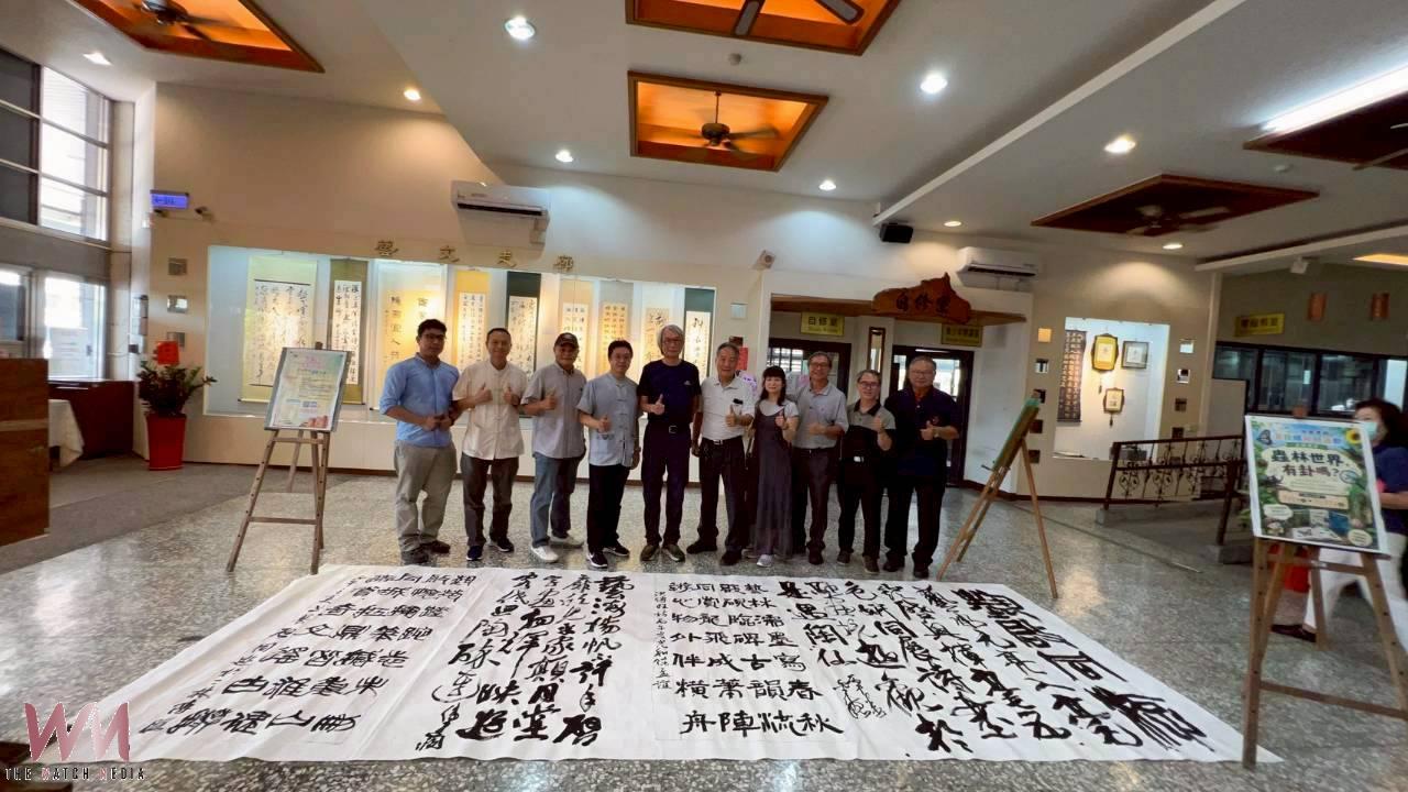 鹿江詩書畫聯展登場！詩書畫交融打造藝文饗宴