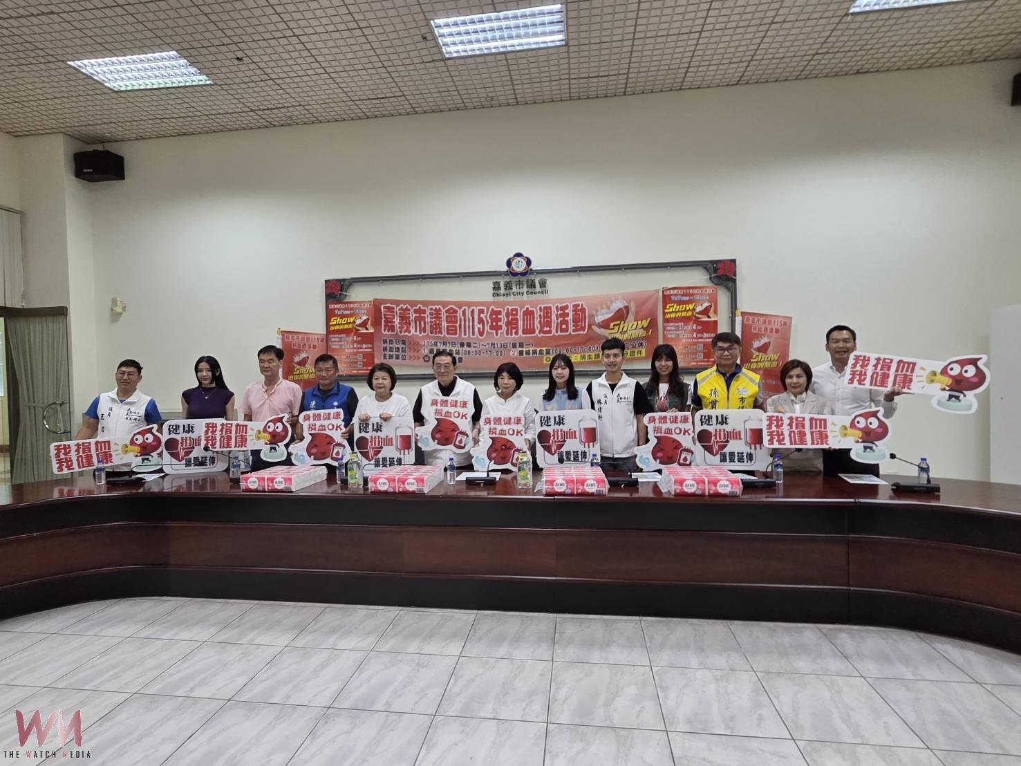 嘉義市議會捐血週明日起跑 盼募集2500袋熱血援醫療 - https://www.watchmedia01.com