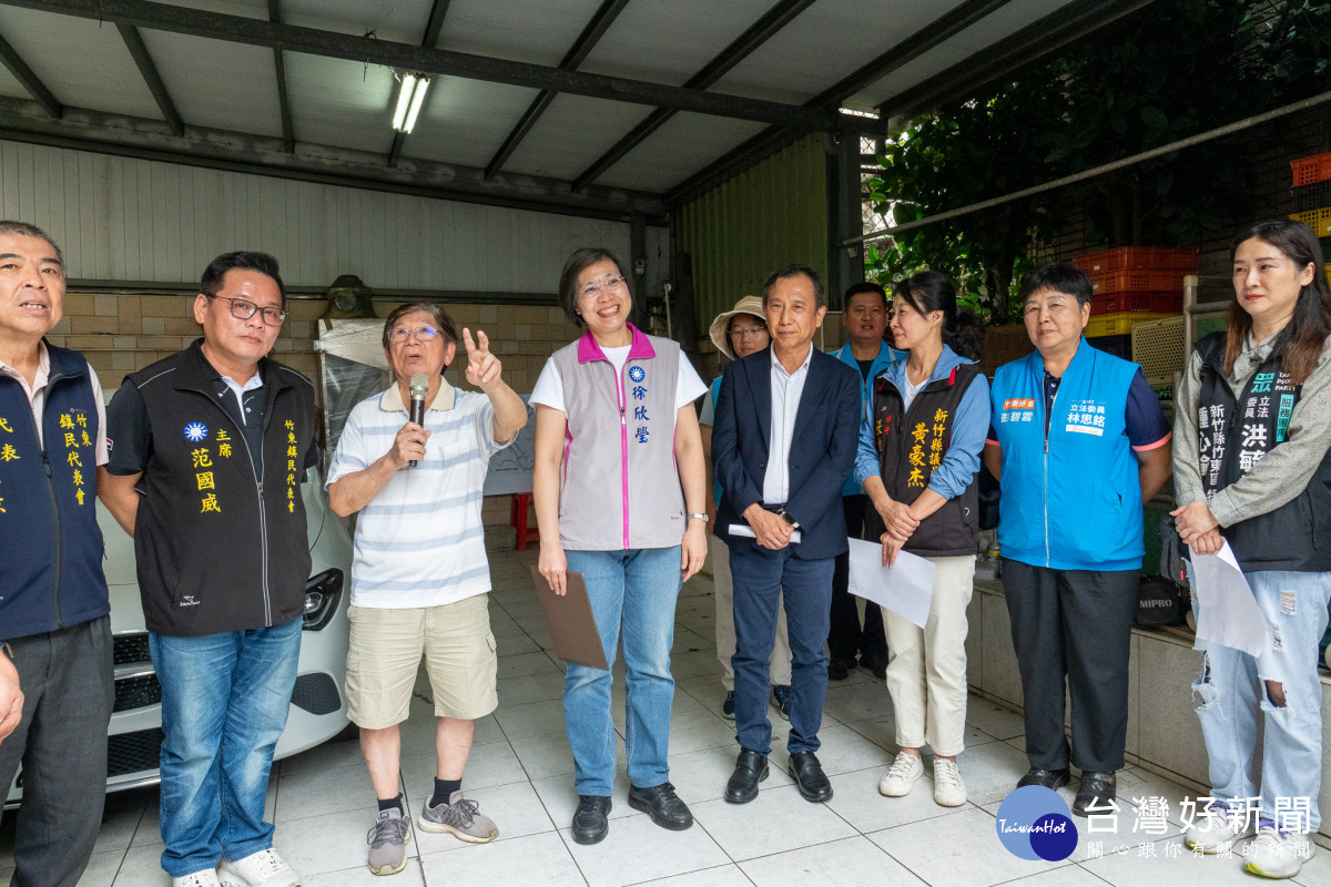 徐欣瑩積極在立法院與中央部會聯繫及協調，近日邀集經濟部水利署以及自來水公司現地勘查。