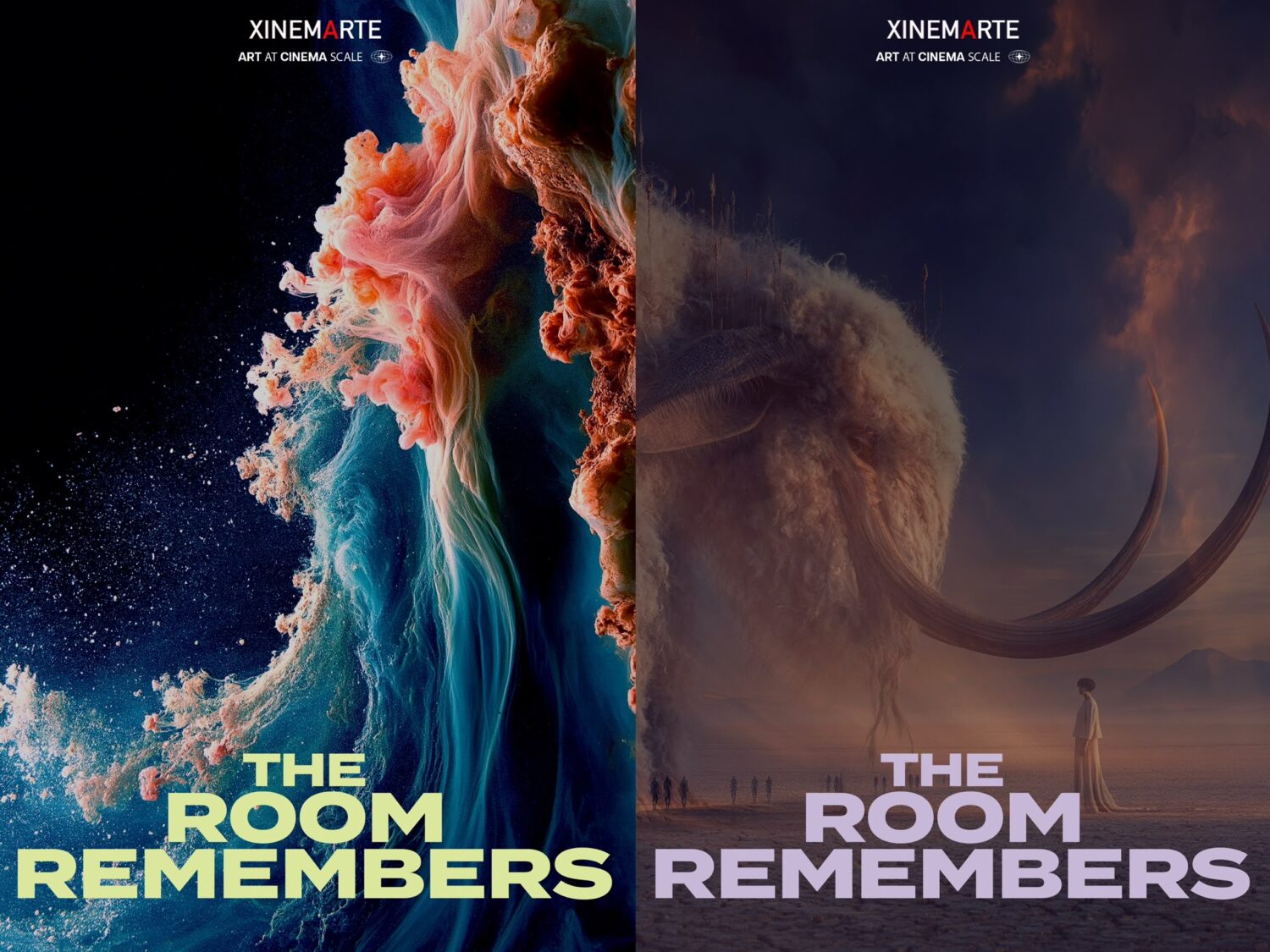 《The Room Remembers》為 XINEMARTE 首波沈浸式電影藝術體驗作品,結合影像、聲音與空間敘事,帶領觀眾走進電影場景,重新定義觀影體驗。(圖/XINEMARTE提供)