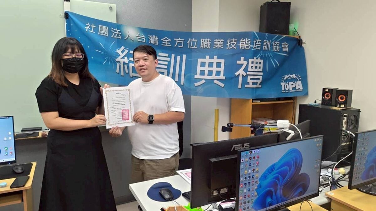 ▲參加青年專班學習新技能,可更加確立職涯目標。