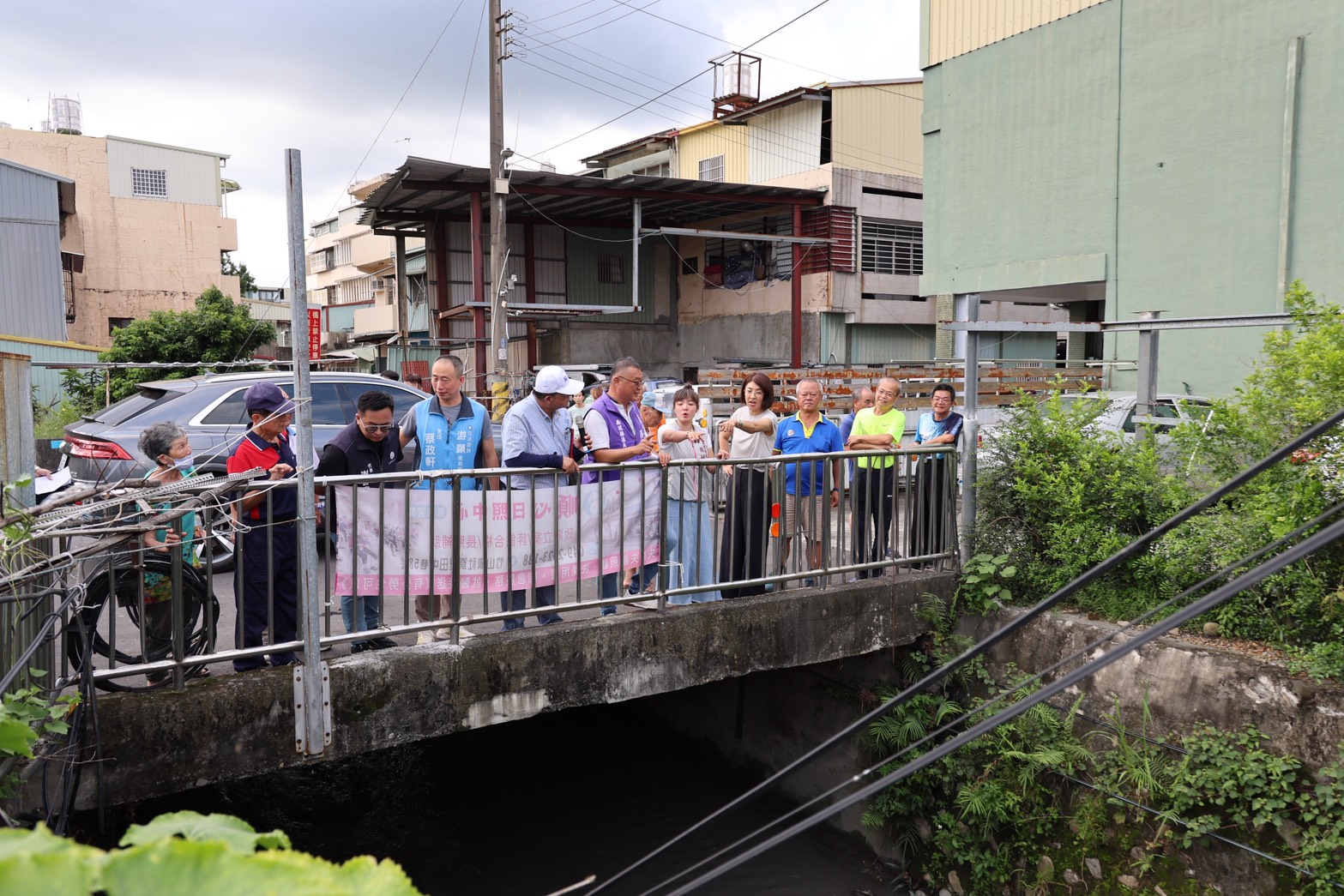 路平、溝通、河道清 許淑華縣長會勘名間農水路核定3千61萬7千餘元改善