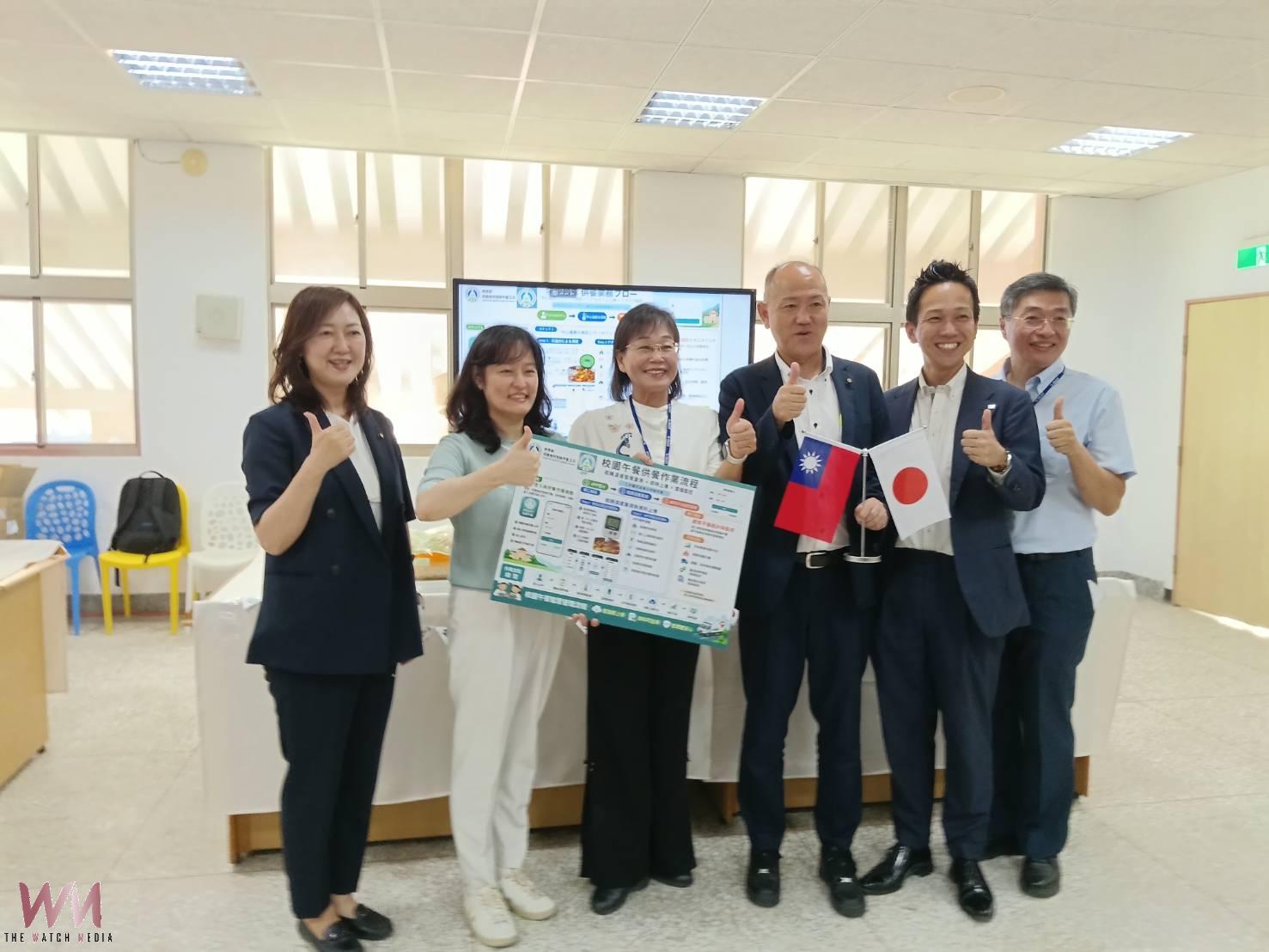 跨越國界的食農教育 日本東廣島市議會造訪建國國中 交流有機午餐與永續飲食文化 - https://www.watchmedia01.com